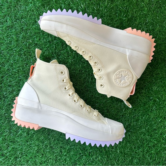 Converse Run Star Hike Hi Soft Dune - Picture 2 of 8